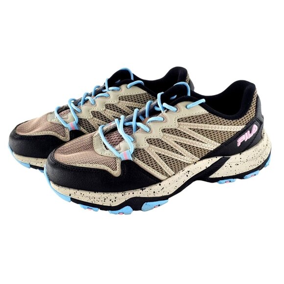 FILA 8 Women Sneakers Quadrix Activewear Colorful Athletic Trail Running Shoes - Picture 1 of 16